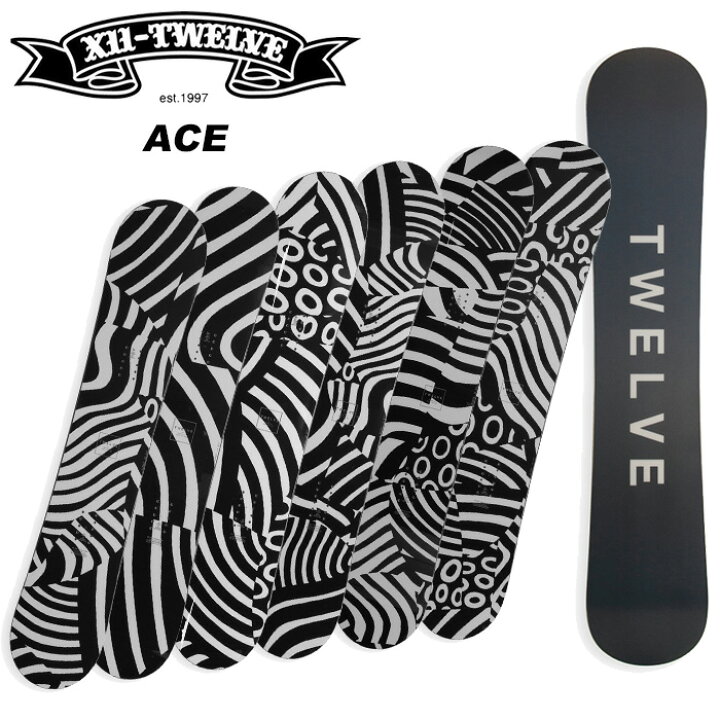 楽天市場】TWELVE トゥエルブ スノーボード 板 ACE 22-23 エース : F  