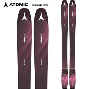 ATOMIC アトミック スキー板 BACKLAND 107 W 板単品 22-23 モデル レディース