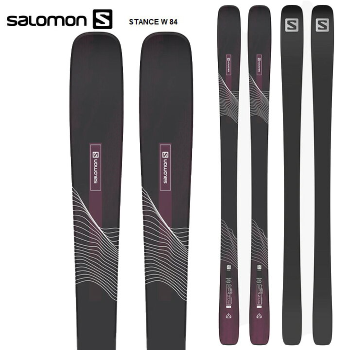 楽天市場】SALOMON サロモン スキー板 STANCE 84 W + STAGE GW 11 