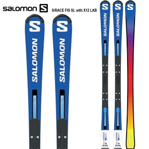 SALOMON サロモン スキー板 S/RACE FIS SL with X12 LAB ビンディングセット 22-23 モデル