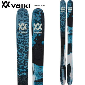 Volkl フォルクル スキー板 REVOLT 104 板単品 22-23 モデル