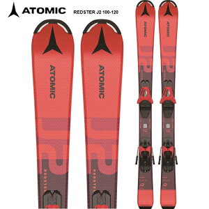 ATOMIC アトミック スキー板 REDSTER J2 100-120 + C 5 GW ビンディングセット 22-23 モデル ジュニア ボーイズ ガールズ