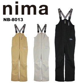 nima ニーマ ウェア W,NB-8013 BIB 22-23 モデル (2023) スノーウェア スキー スノーボード