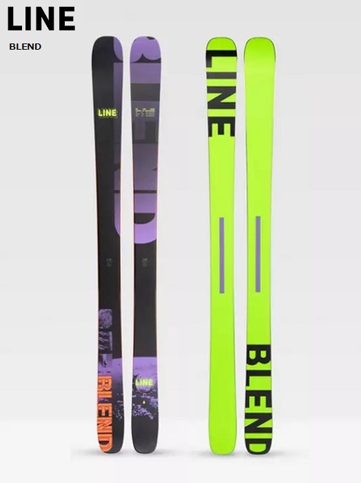 LINE 85％以上節約 ライン 売れ筋新商品 スキー板 BLEND 〈21 22モデル〉 板単品