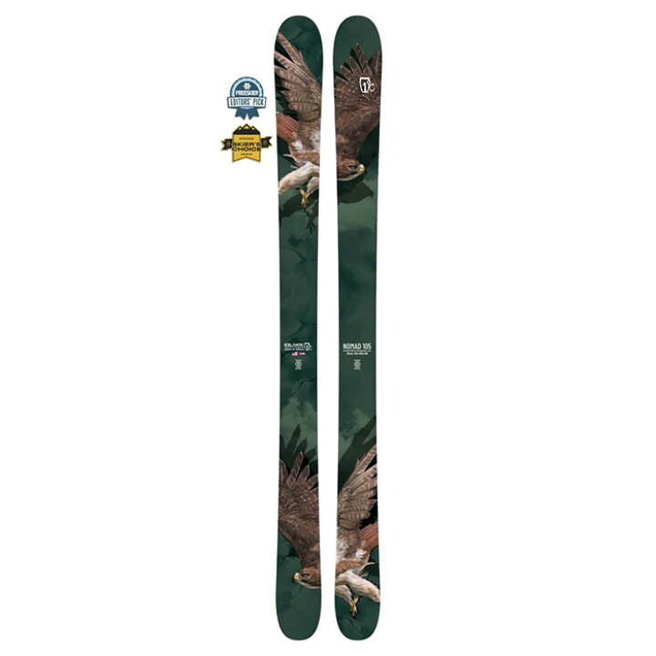 楽天市場】ICE LANTIC アイスランティック スキー板 Nomad 105 板単品 
