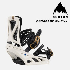 BURTON バートン スノーボード ビンディング ESCAPADE WHITE/GOLD 23-24 モデル レディース