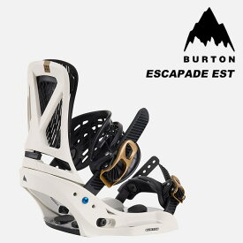 BURTON バートン スノーボード ビンディング ESCAPADE EST WHITE/GOLD 23-24 モデル レディース