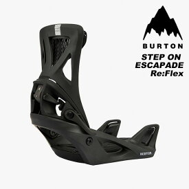 BURTON バートン スノーボード ビンディング STEP ON ESCAPADE BLACK 23-24 モデル レディース