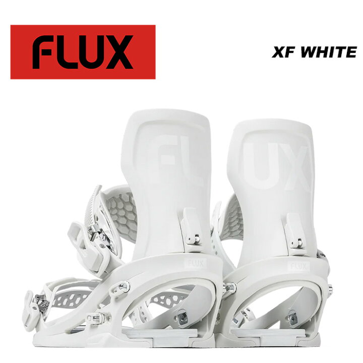 楽天市場】FLUX フラックス スノーボード ビンディング XF WHITE 23-24  