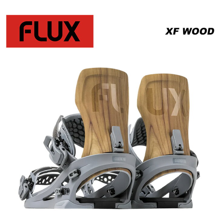 楽天市場】FLUX フラックス スノーボード ビンディング XF WOOD 23-24 