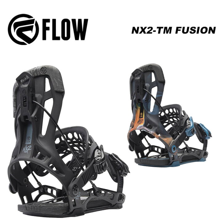 楽天市場】FLOW フロー スノーボード ビンディング NX2-TM FUSION 