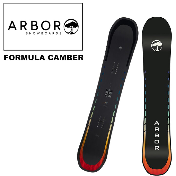 楽天市場】ARBOR アーバー スノーボード 板 FORMULA CAMBER 23-24 