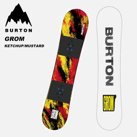 BURTON バートン スノーボード 板 GROM KETCHUP/MUSTARD 23-24 モデル キッズ