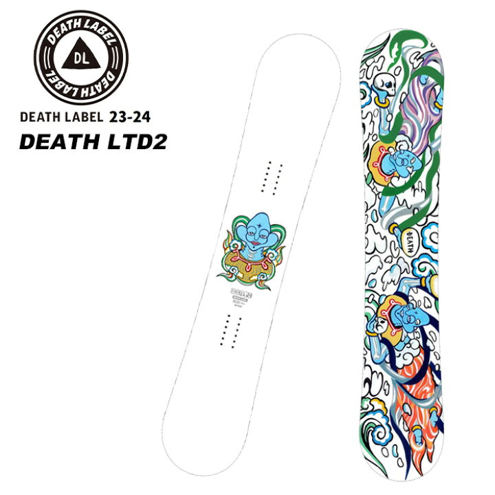 楽天市場】DEATHLABEL デスレーベル スノーボード 板 DEATH LTD2 23-24  