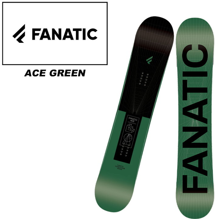 楽天市場】FANATIC ファナティック スノーボード 板 ACE GREEN 23-24 