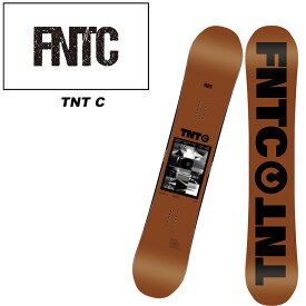 FNTC エフエヌティーシー スノーボード 板 TNT C BROWN 23-24 モデル