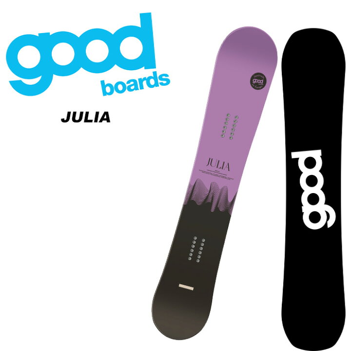 楽天市場】GOOD グッド スノーボード 板 JULIA 23-24 モデル : F.JANCK 