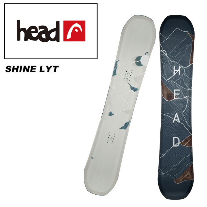 楽天市場】HEAD ヘッド スノーボード 板 SHINE LYT 23-24 モデル : F 