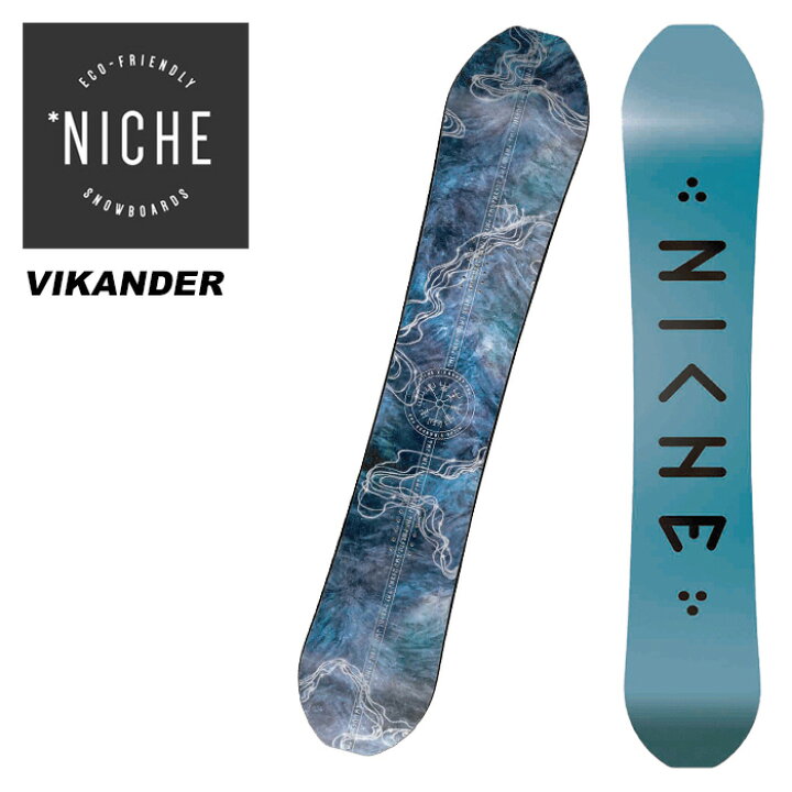 楽天市場】NICHE ニッチ スノーボード 板 VIKANDER 23-24 モデル : F  