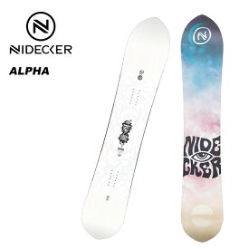 NIDECKER ナイデッカー スノーボード 板 ALPHA 23-24 モデル