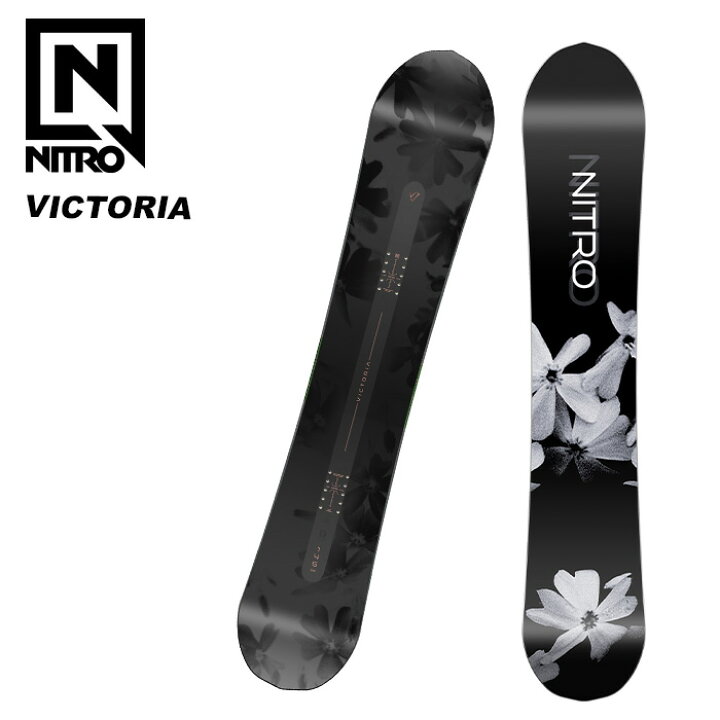 楽天市場】NITRO ナイトロ スノーボード 板 VICTORIA 23-24 モデル : F 