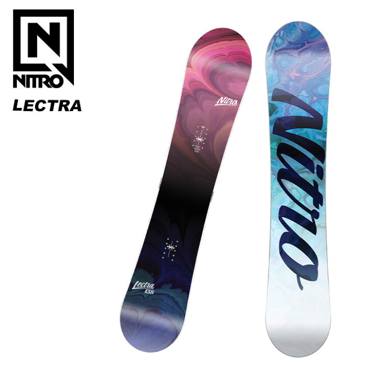 楽天市場】NITRO ナイトロ スノーボード 板 LECTRA (CARRY OVER) 23-24 