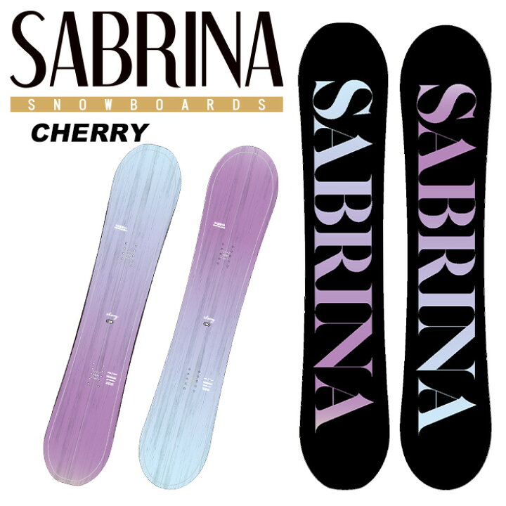 楽天市場】SABRINA サブリナ スノーボード 板 CHERRY 23-24 : F.JANCK 