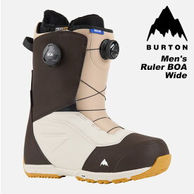 BURTON バートン スノーボード ブーツ Men's Ruler BOA - Wide Brown/Sand 23-24 モデル