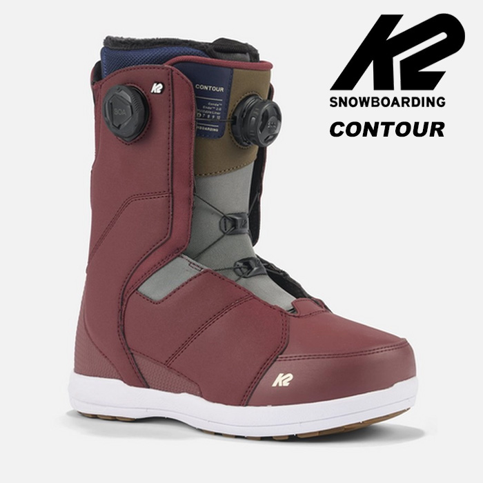 楽天市場】K2 ケーツー スノーボード ブーツ CONTOUR CO-ED 5 23-24