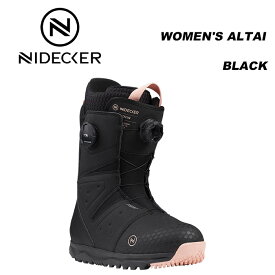 NIDECKER ナイデッカー スノーボード ブーツ WOMEN'S ALTAI BLACK 23-24 モデル レディース