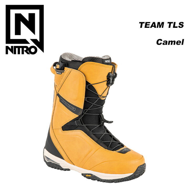 楽天市場】NITRO ナイトロ スノーボード ブーツ TEAM TLS Camel 23-24 