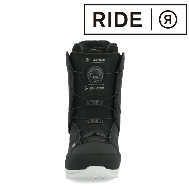楽天市場】RIDE ライド スノーボード ブーツ ANTHEM BLACK 23-24 