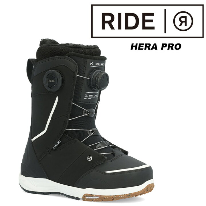楽天市場】RIDE ライド スノーボード ブーツ HERA PRO BLACK 23-24  