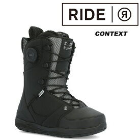 RIDE ライド スノーボード ブーツ CONTEXT BLACK 23-24 モデル レディース