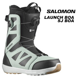 SALOMON サロモン スノーボード ブーツ LAUNCH BOA SJ CLOUD BLUE Cloud Blue/Black/White 23-24 モデル