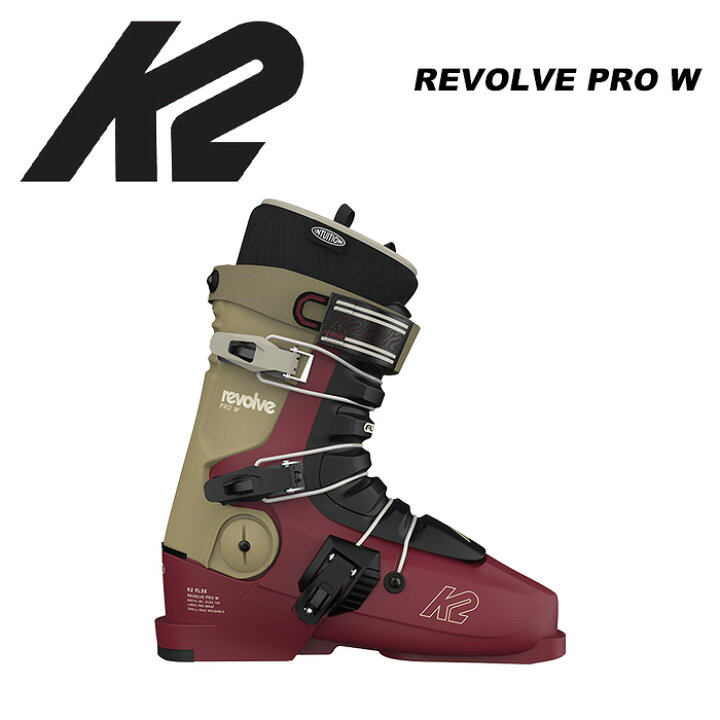 楽天市場】k2 ケーツー スキーブーツ REVOLVE PRO W 23-24 モデル : F  