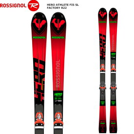 ROSSIGNOL ロシニョール スキー板 HERO ATHLETE FIS SL FACTORY 165 R22 + SPX 15 RR HOT RED ビンディングセット 23-24 モデル