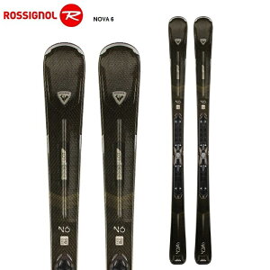 ROSSIGNOL ロシニョール スキー板 NOVA 6 XPRESS + XPRESS W 11 GW B83 BLACK SPARKLE ビンディングセット 23-24モデル