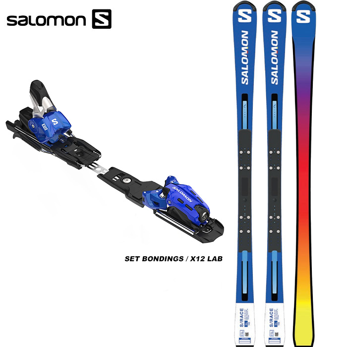SALOMON サロモン S/RACE RUSH SL X12Lab 165cm - 板