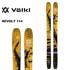 Volkl フォルクル スキー板 REVOLT 114 板単品 23-24 モデル