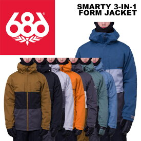 686 シックスエイトシックス ウェア SMARTY 3-IN-1 FORM JACKET 23-24(2024)モデル ジャケット