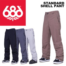 686 シックスエイトシックス ウェア STANDARD SHELL PANT 23-24(2024)モデル パンツ