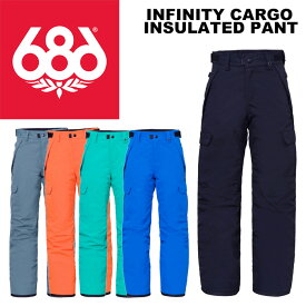 686 シックスエイトシックス ウェア INFINITY CARGO INSULATED PANT 23-24(2024)モデル ジュニア パンツ