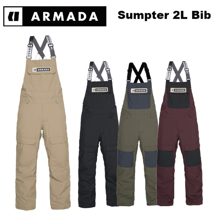 楽天市場】ARMADA アルマダ ウェア Sumpter 2L Bib 23-24(2024)モデル