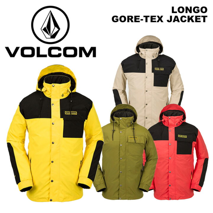 楽天市場】VOLCOM ボルコム ウェア LONGO GORE-TEX JACKET 23-24(2024 