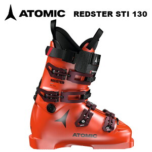 ATOMIC アトミック スキーブーツ REDSTER STI 130 Red/Black 24-25 モデル