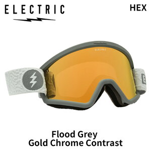 ELECTRIC �G���N�g���b�N �S�[�O�� Hex Flood Grey Gold Chrome Contrast 24-25 ���f���y�ԕi�����s���i�z