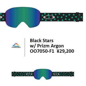 OAKLEY I[N[ S[O FLIGHT DECK L / BLACK STARS / PRIZM ARGON IRIDIUM / OO7050-F1 24-25 f yԕisiz
