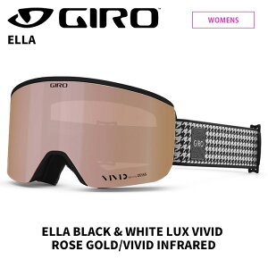 GIRO W S[O ELLA BLACK & WHITE LUX VIVID Rose Gold/VIVID Infrared 24-25 f fB[X