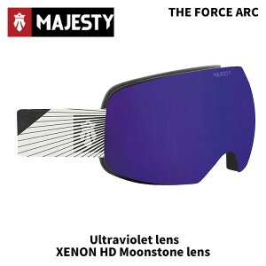 MAJESTY }WFXeB S[O The Force Arc black | Ultraviolet lens + XENON HD moonstone lens 24-25 f